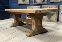 Superb Very Rustic French Oak Bleached Oak Farmhouse Dining Table (9 of 32) Superb Very Rustic French Oak Bleached Oak Farmhouse Dining Table (9 of 32)