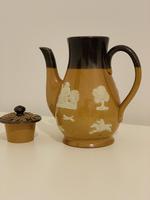 Victorian Doulton Lambeth Coffee Pot (2 of 6) Victorian Doulton Lambeth Coffee Pot (2 of 6)