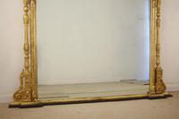 Victorian Gilt Large Overmantle Mirror (8 of 10) Victorian Gilt Large Overmantle Mirror (8 of 10)