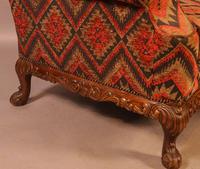 Very Good Pair of Wing Armchairs in the style of George II (7 of 15) Very Good Pair of Wing Armchairs in the style of George II (7 of 15)