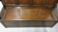 Superb Oak Monks Bench Settle (8 of 9) Superb Oak Monks Bench Settle (8 of 9)