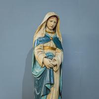Carved Hooded Religious Figure (4 of 11) Carved Hooded Religious Figure (4 of 11)