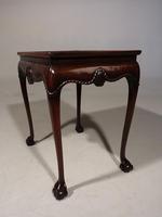 Very Shapely Mid 19th Century Mahogany Silver Table (4 of 5) Very Shapely Mid 19th Century Mahogany Silver Table (4 of 5)