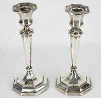 1912-1913 Birmingham William Hutton & Sons Silver Candlesticks (9 of 10) 1912-1913 Birmingham William Hutton & Sons Silver Candlesticks (9 of 10)