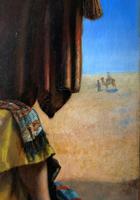Beautiful Original 19thc Portrait Oil Painting of Smoking Arabian Gentleman (8 of 13) Beautiful Original 19thc Portrait Oil Painting of Smoking Arabian Gentleman (8 of 13)