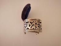 Silver Pin Cushion / Ring /tm Trinket Box (2 of 6) Silver Pin Cushion / Ring /tm Trinket Box (2 of 6)