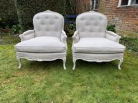 Pair of Very Large Bergere Armchairs (3 of 8) Pair of Very Large Bergere Armchairs (3 of 8)