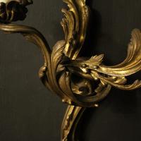 French 19th Century Pair of Bronze Antique Wall Sconces (6 of 10) French 19th Century Pair of Bronze Antique Wall Sconces (6 of 10)