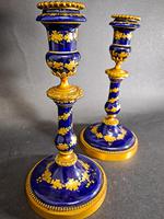 Pair of Porcelain & Ormolu Candlesticks (3 of 5) Pair of Porcelain & Ormolu Candlesticks (3 of 5)