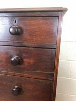 Victorian Oak Straight Front Chest of Drawers (7 of 7) Victorian Oak Straight Front Chest of Drawers (7 of 7)