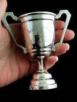 Vintage Sterling Silver Trophy Cup, 1940s (10 of 10) Vintage Sterling Silver Trophy Cup, 1940s (10 of 10)