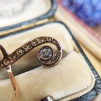 Antique Edwardian 15ct Gold Diamond & Sapphire Upfinger Dress Ring (6 of 12) Antique Edwardian 15ct Gold Diamond & Sapphire Upfinger Dress Ring (6 of 12)
