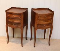 Pair of French Oak Bedside Cabinets (6 of 9) Pair of French Oak Bedside Cabinets (6 of 9)