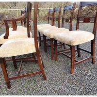 Fine Set of 8 Georgian Mahogany Dining Chairs (4 of 7) Fine Set of 8 Georgian Mahogany Dining Chairs (4 of 7)