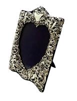Antique Victorian Sterling Silver 1/2" Cherubs Photo Frame 1897 (6 of 9) Antique Victorian Sterling Silver 1/2" Cherubs Photo Frame 1897 (6 of 9)