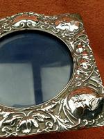 Antique Sterling Silver Reynolds Angels Picture Frame with Bevelled Glass C1900 (4 of 12) Antique Sterling Silver Reynolds Angels Picture Frame with Bevelled Glass C1900 (4 of 12)