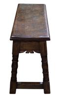 19th Century Long Oak Joint Stool (2 of 6) 19th Century Long Oak Joint Stool (2 of 6)