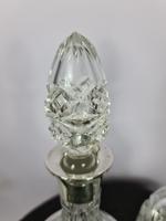 Pair of Silver Collared Decanters by Mappin & Webb (6 of 7) Pair of Silver Collared Decanters by Mappin & Webb (6 of 7)