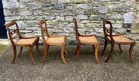 Set of 4 Regency Rosewood Sabre Leg Dining Chairs (8 of 15) Set of 4 Regency Rosewood Sabre Leg Dining Chairs (8 of 15)