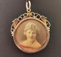 Antique 9ct Gold Locket, Seed Pearl, Edwardian (6 of 9) Antique 9ct Gold Locket, Seed Pearl, Edwardian (6 of 9)