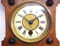 Antique combination HAC 8 Day Wall Clock Clock displays clock, barometer and thermometer (7 of 10) Antique combination HAC 8 Day Wall Clock Clock displays clock, barometer and thermometer (7 of 10)
