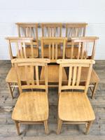 Set of Eight Vintage Beech Chapel Chairs (2 of 16) Set of Eight Vintage Beech Chapel Chairs (2 of 16)