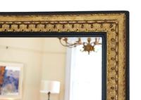 Large Black and Gilt 19th Century Overmantle or Wall Mirror (5 of 6) Large Black and Gilt 19th Century Overmantle or Wall Mirror (5 of 6)