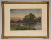 Francis G Coleridge - Pair of Watercolours - Eton & Windsor (3 of 4) Francis G Coleridge - Pair of Watercolours - Eton & Windsor (3 of 4)