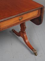 Antique Regency Style Mahogany Sofa Table (11 of 12) Antique Regency Style Mahogany Sofa Table (11 of 12)
