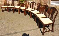 Set of 8 Hepplewhite Style Mahogany Dining Chairs (3 of 12) Set of 8 Hepplewhite Style Mahogany Dining Chairs (3 of 12)