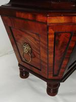 Regency Mahogany Sarcophagus Wine Cooler (3 of 10) Regency Mahogany Sarcophagus Wine Cooler (3 of 10)