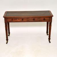 Antique Victorian Mahogany Leather Top Writing Table / Desk (2 of 10) Antique Victorian Mahogany Leather Top Writing Table / Desk (2 of 10)