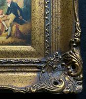 Lovely 18th Century Georgian Revival Gilt-Framed Oil on Panel Portrait Painting (4 of 8) Lovely 18th Century Georgian Revival Gilt-Framed Oil on Panel Portrait Painting (4 of 8)