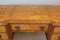 Antique Serpentine Shaped Burr Walnut Side Table (13 of 13) Antique Serpentine Shaped Burr Walnut Side Table (13 of 13)