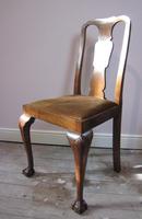 Set of four Queen Anne style mahogany dining chairs (6 of 6) Set of four Queen Anne style mahogany dining chairs (6 of 6)