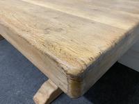 Large French Bleached Oak Farmhouse Dining Table (8 of 19) Large French Bleached Oak Farmhouse Dining Table (8 of 19)