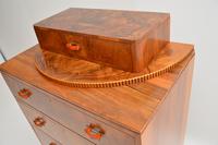 Art Deco Figured Walnut Chest of Drawers (8 of 12) Art Deco Figured Walnut Chest of Drawers (8 of 12)