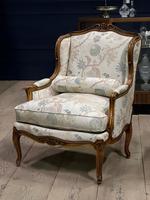 Superb Pair of French Upholstered Bergere Chairs (19 of 28) Superb Pair of French Upholstered Bergere Chairs (19 of 28)