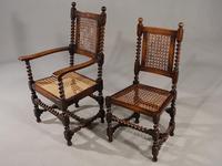 Attractive Set of 6 Early 20th Century Jacobean Style Chairs in Oak (5 of 6) Attractive Set of 6 Early 20th Century Jacobean Style Chairs in Oak (5 of 6)