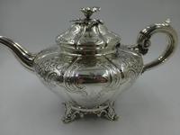 Antique Victorian Silver Teapot London 1844 Barnard Brothers (6 of 10) Antique Victorian Silver Teapot London 1844 Barnard Brothers (6 of 10)