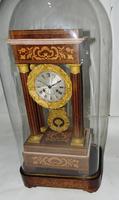 French Rosewwod Portico Clock Complete with Dome & Stand (2 of 9) French Rosewwod Portico Clock Complete with Dome & Stand (2 of 9)