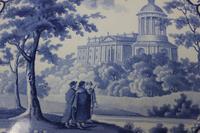 Antique Blue & White Pearlware Italian Scene Cheese Stand (4 of 12) Antique Blue & White Pearlware Italian Scene Cheese Stand (4 of 12)