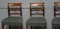 Set of Four Regency Mahogany & Brass Inlaid Dining Chairs (2 of 10) Set of Four Regency Mahogany & Brass Inlaid Dining Chairs (2 of 10)