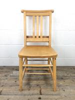 Set of Four Vintage Beech Chapel Chairs (8 of 16) Set of Four Vintage Beech Chapel Chairs (8 of 16)