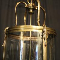 French Large Brass Four Light Antique Lantern (6 of 10) French Large Brass Four Light Antique Lantern (6 of 10)