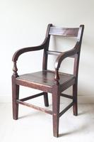 19th Century Scottish Vernacular Glasgow Pattern Joined Armchair Reddish Stain c.1880 (13 of 46) 19th Century Scottish Vernacular Glasgow Pattern Joined Armchair Reddish Stain c.1880 (13 of 46)