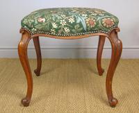 Good Early Victorian Mahogany Cabriole Stool (2 of 7) Good Early Victorian Mahogany Cabriole Stool (2 of 7)