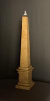 Faux Marble Obelisk Table Lamp (3 of 6) Faux Marble Obelisk Table Lamp (3 of 6)