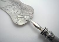 Superb Antique French Solid Sterling Silver Hallmarked Fish Server, Serving Knife, 19th Century (10 of 13) Superb Antique French Solid Sterling Silver Hallmarked Fish Server, Serving Knife, 19th Century (10 of 13)