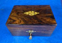 Victorian Rosewood Jewellery Box with Mother of Pearl & Abalone Escutcheons (5 of 14) Victorian Rosewood Jewellery Box with Mother of Pearl & Abalone Escutcheons (5 of 14)